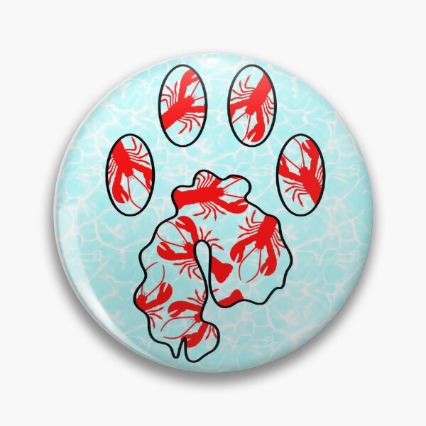 Item preview, MDI Paw Print - Lobsters Under Water designed and sold by rthornberry.