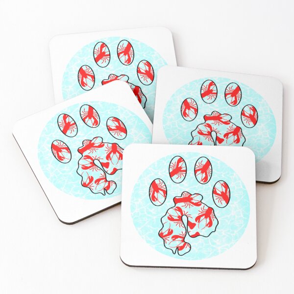 Item preview, MDI Paw Print - Lobsters Under Water designed and sold by rthornberry.