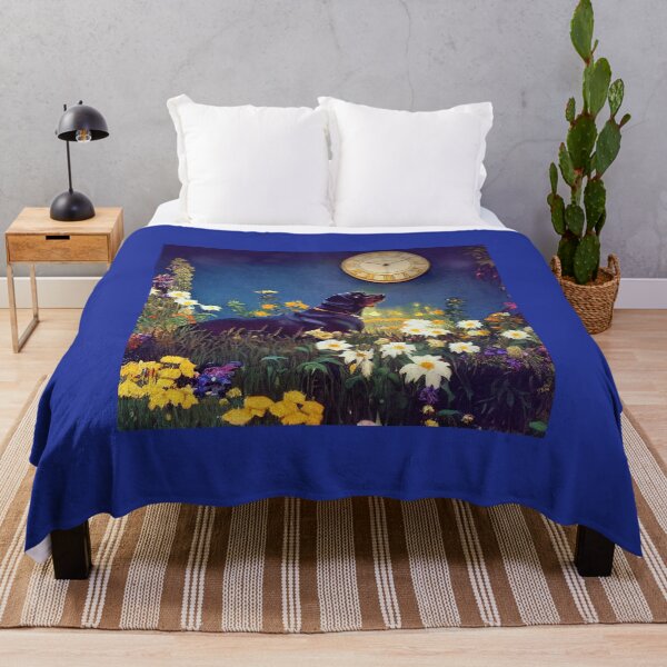 Item preview, Portrait of a Dog Who Loves Flower Garden designed and sold by factory88.