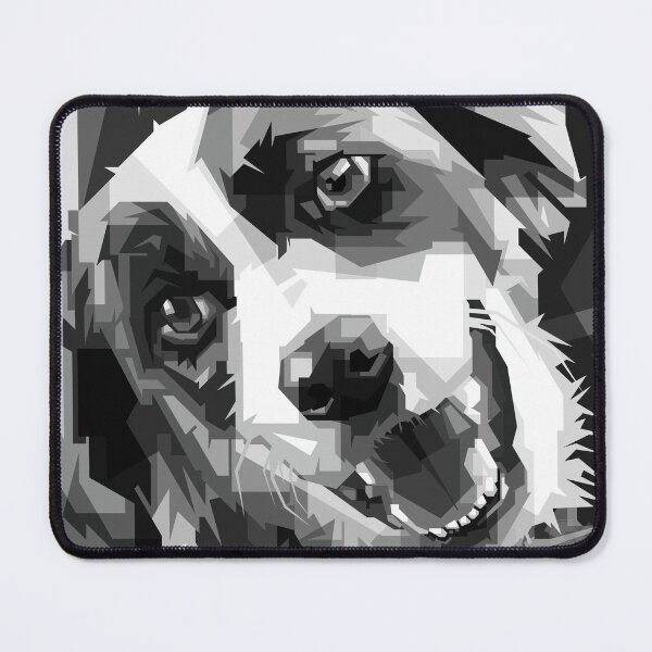 Item preview, Grayscale Dog Pets Cute designed and sold by Rizky Dwi Aprianda.