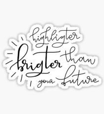Highlighter Sticker