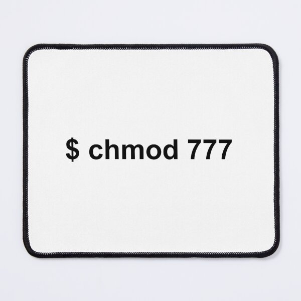 Item preview, linux command chmod sticker designed and sold by developerfriday.