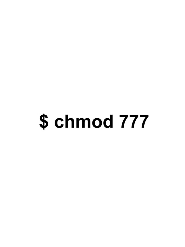 Thumbnail 4 of 4, iPhone Case, linux command chmod sticker designed and sold by developerfriday.