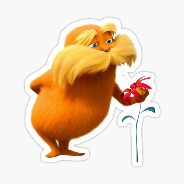 Item preview, flower lorax  designed and sold by Morgan Taulbee.