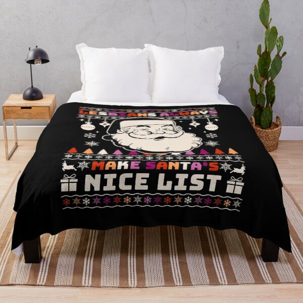 Item preview, Lesbians Always Make Santa's Nice List, Lesbian Ugly Christmas  designed and sold by christteenryan.