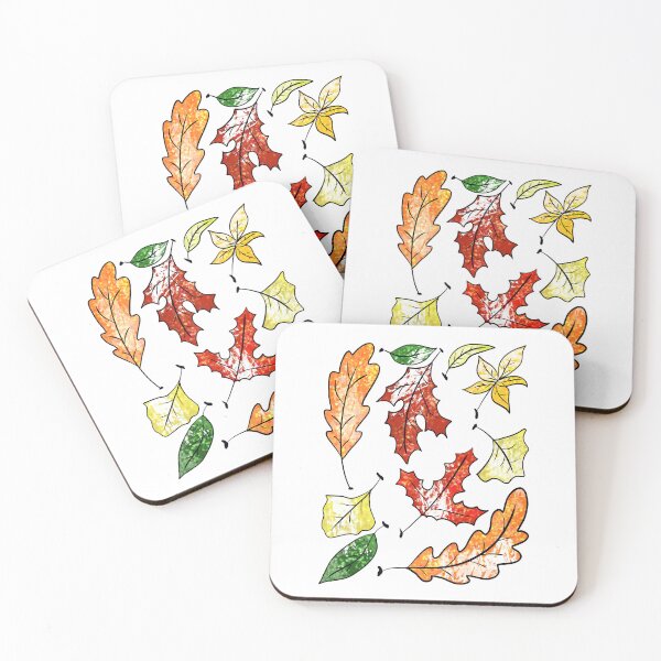 Item preview, Colorful Autumn Leaves designed and sold by missmann.