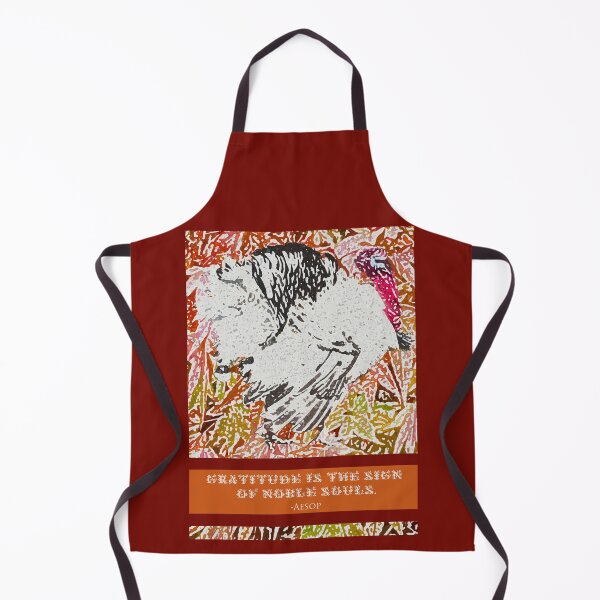 Item preview, Turkey Fable - "Gratitude is the Sign of Noble Souls." ~Aesop designed and sold by CanisPicta.