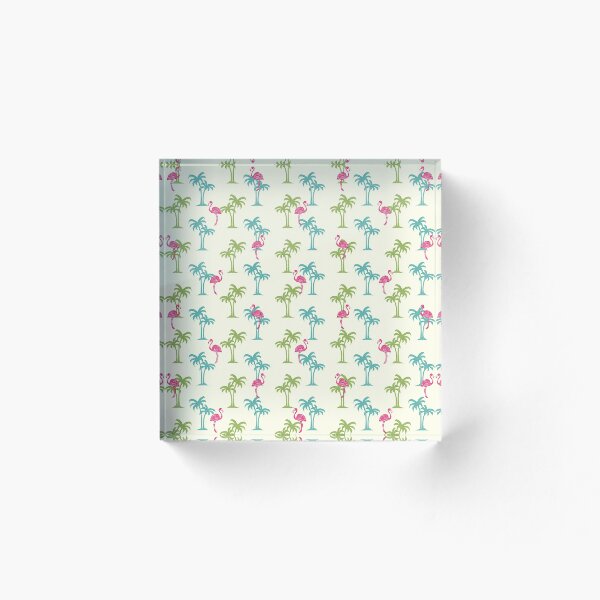 Item preview, Flamingo Palms designed and sold by The Wallpaper Files.