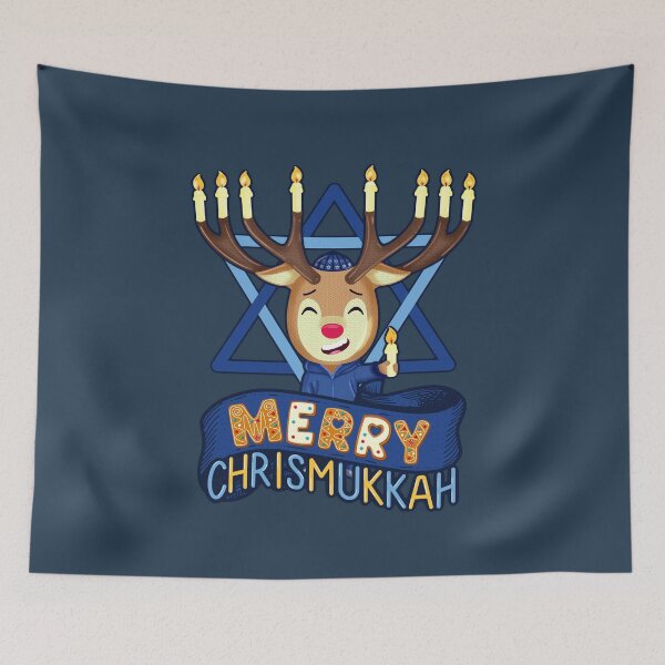 Item preview, Merry Chrismukkah (Christmas and Hanukkah) designed and sold by Give Me that Pencil.