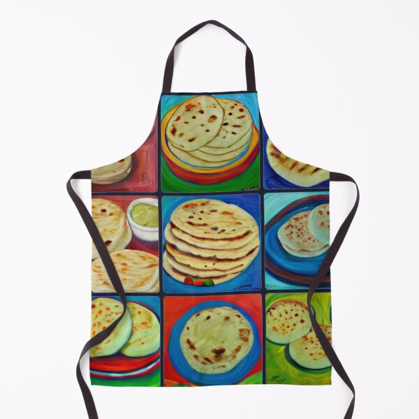 Artikelvorschau, Pupusa-Kunst entworfen und verkauft von CinderPress.