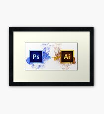 Photoshop Illustrator Framed Print