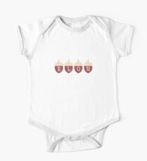 Elon Acorns Short Sleeve Baby One-Piece