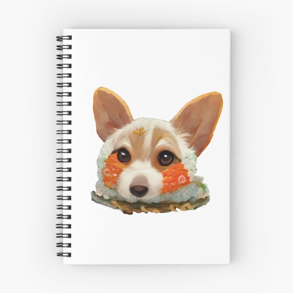 Item preview, Adorable Blushing Sushi Dog designed and sold by Paint-of-Heart.