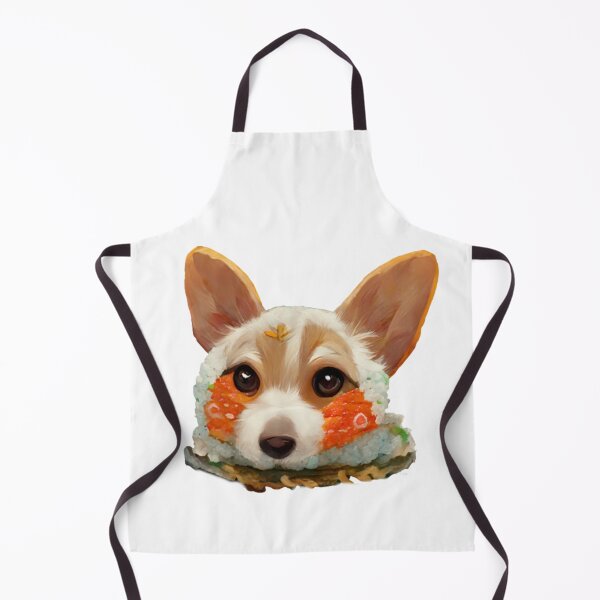 Item preview, Adorable Blushing Sushi Dog designed and sold by Paint-of-Heart.