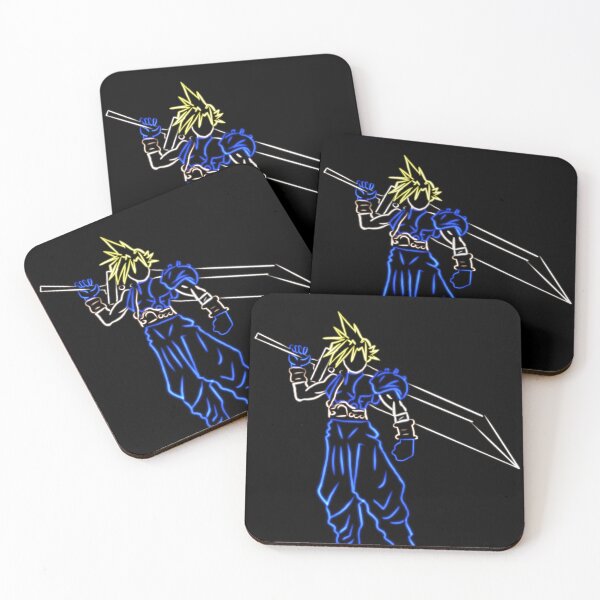 Item preview, Neon Cloud Strife Final Fantasy VII  designed and sold by Poddibly.