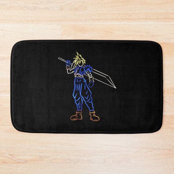 Item preview, Neon Cloud Strife Final Fantasy VII  designed and sold by Poddibly.