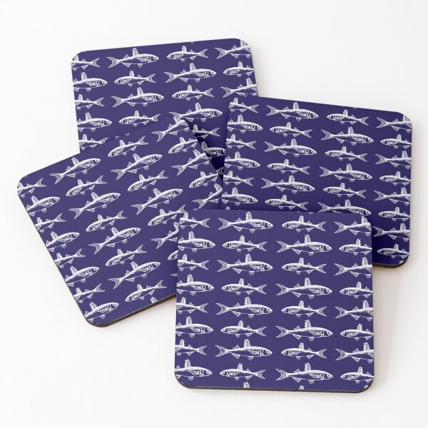 Item preview, Midnight Fish designed and sold by The Wallpaper Files.
