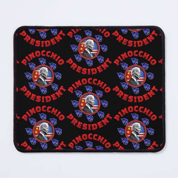 Item preview, Pinocchio President Biden  designed and sold by WoodburyLake.
