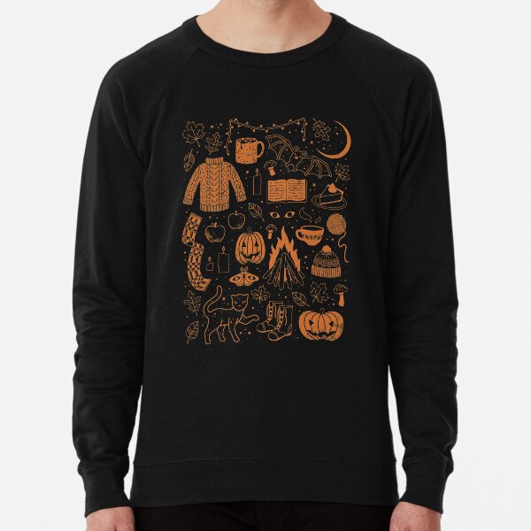 Autumn Nights: Halloween Lightweight Sweatshirt