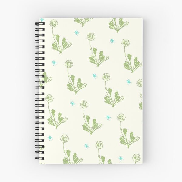 Artikelvorschau, Spinnengänseblümchen (grün + creme) entworfen und verkauft von The Wallpaper Files.