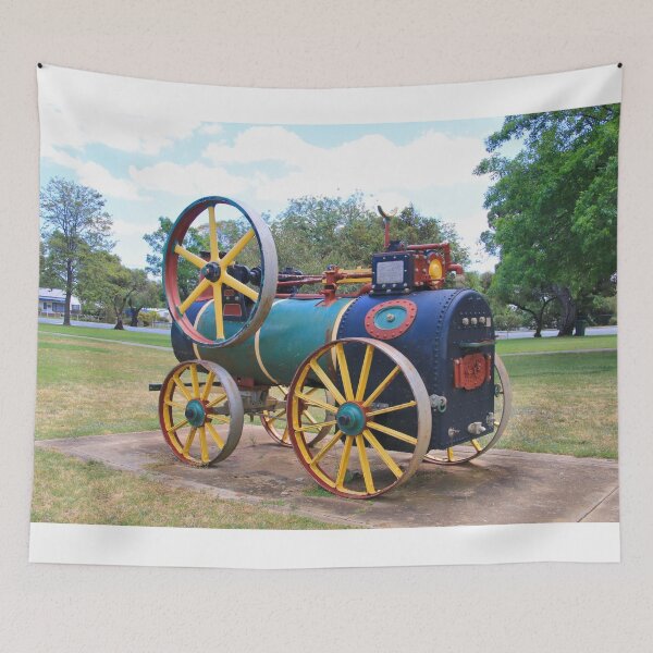 Item preview, Old agricultural steam engine designed and sold by FranWest.