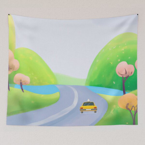 Item preview, Car Landscape designed and sold by Timegraf.