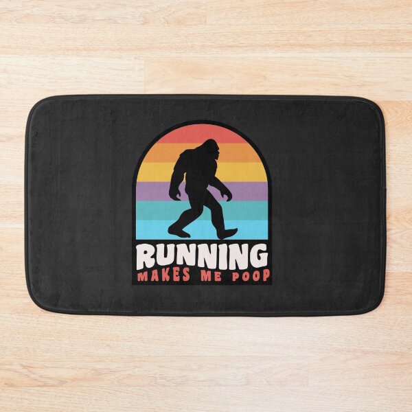 Item preview, Running Makes Me Poop Bigfoot Ultra Runner Trail Runner designed and sold by yelly123.