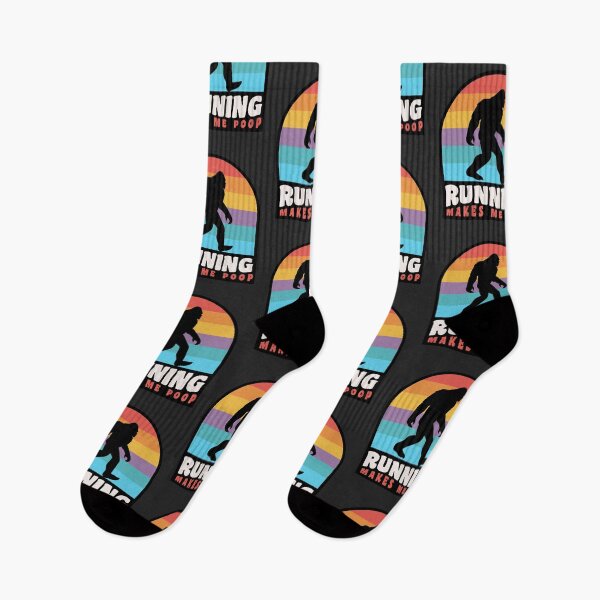 Item preview, Running Makes Me Poop Bigfoot Ultra Runner Trail Runner designed and sold by yelly123.
