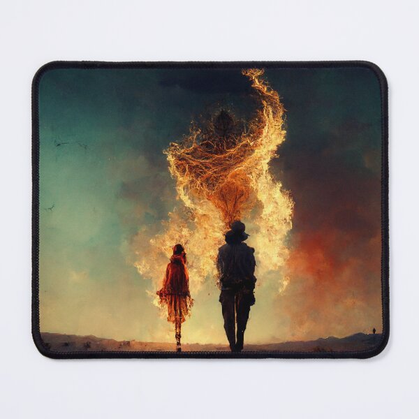Item preview, Follow My Fire to Burning Man designed and sold by Mama0ak.