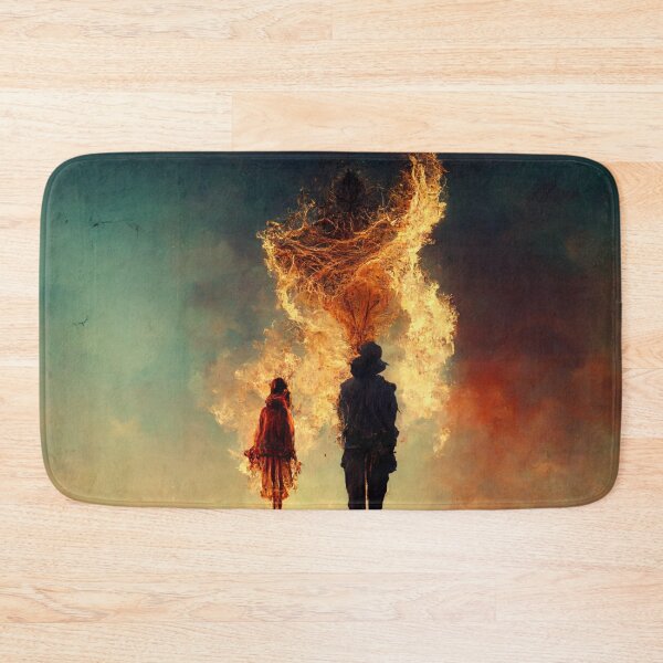 Item preview, Follow My Fire to Burning Man designed and sold by Mama0ak.