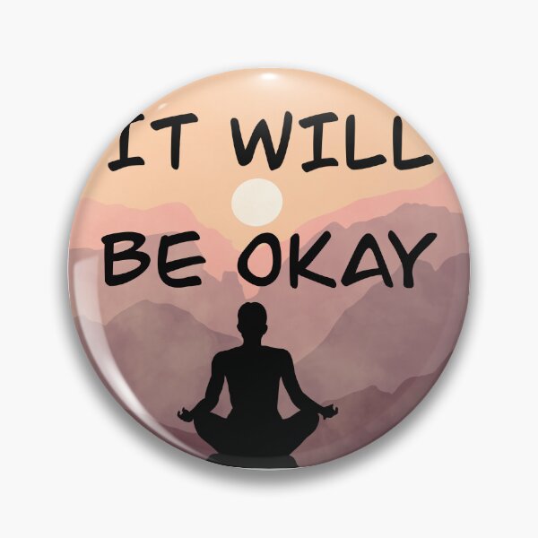 Item preview, It Will Be Okay Quote  designed and sold by lazylibracrafts.