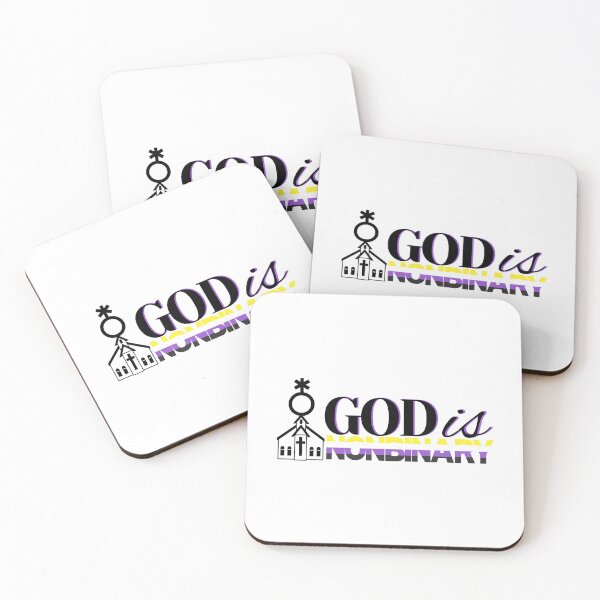 Item preview, God is Nonbinary designed and sold by holyqueerit.