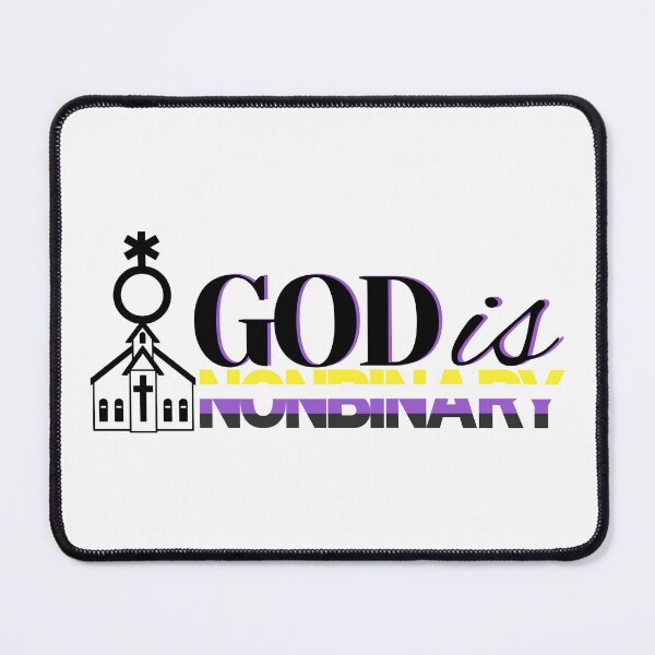 Item preview, God is Nonbinary designed and sold by holyqueerit.