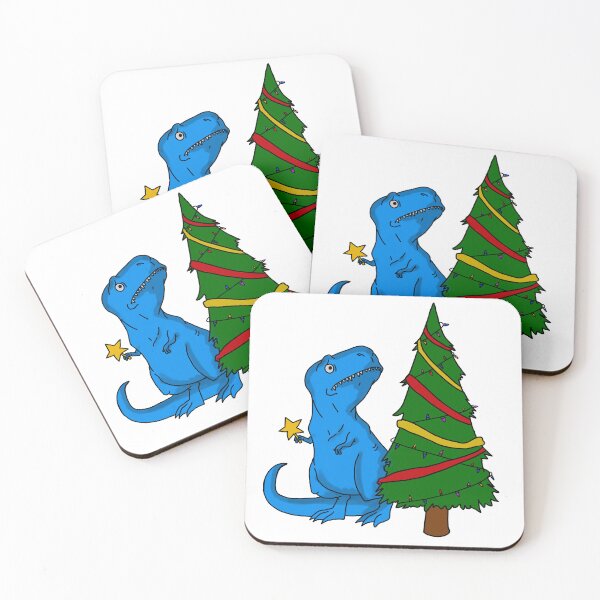 Item preview, Christmas T-Rex dinosaur  designed and sold by DolphinsDoodle.