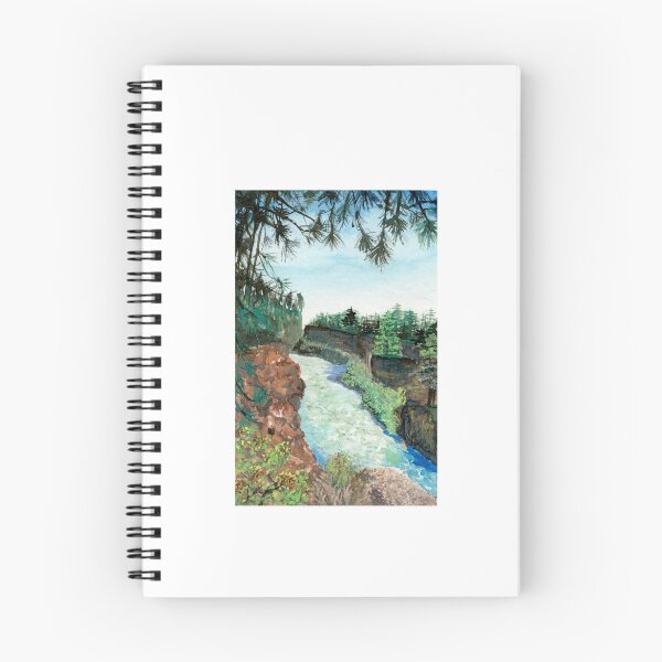 Item preview, Dillon Falls Landscape Watercolor designed and sold by Elaine McGhee.