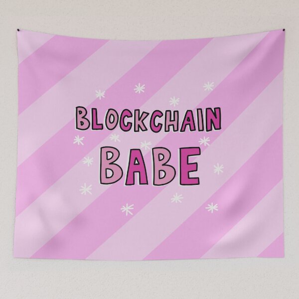 Artikelvorschau, Blockchain-Babe entworfen und verkauft von withnadira.