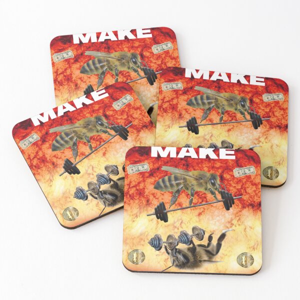 Item preview, Bees make honey designed and sold by joshemf.