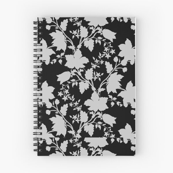 Item preview, Noir Flower Pattern designed and sold by YellowMoonTea.