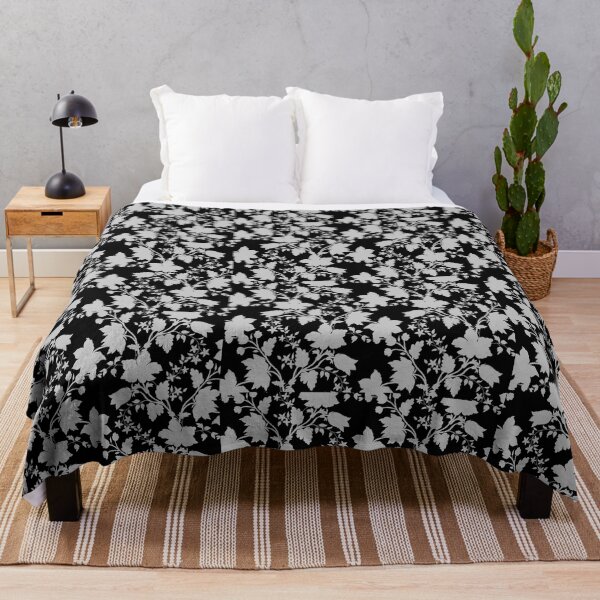 Item preview, Noir Flower Pattern designed and sold by YellowMoonTea.