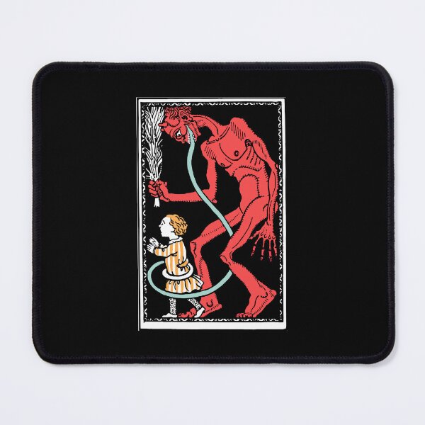 Artikelvorschau, Wiener Werkstätte, Krampus mit Kind, 1911 entworfen und verkauft von olivia-krig.