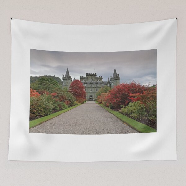 Item preview, Inveraray Castle in Autumn designed and sold by Maria Gaellman.