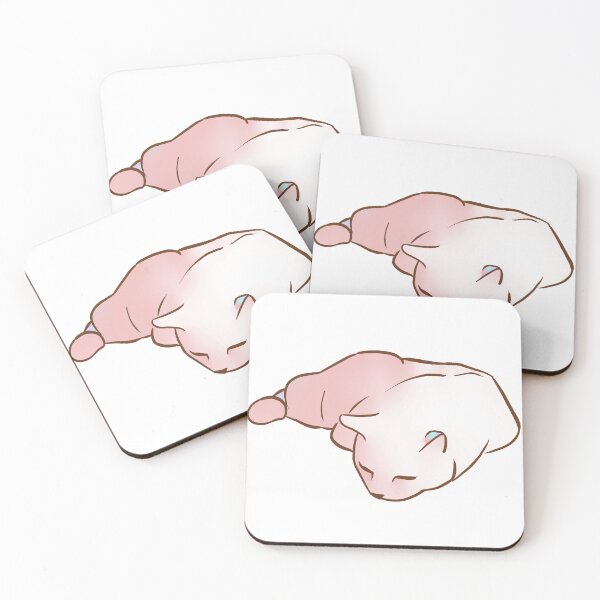 Item preview, Cat Sleep Pinks designed and sold by kotastrophe.