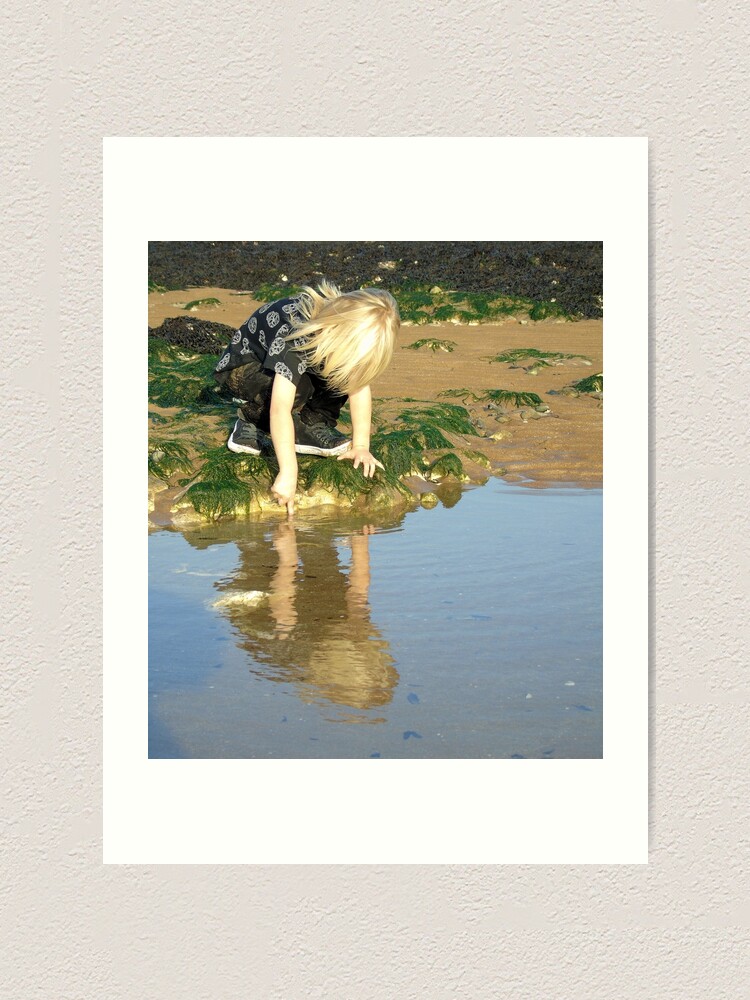Alternate view of Rock pools Art Print