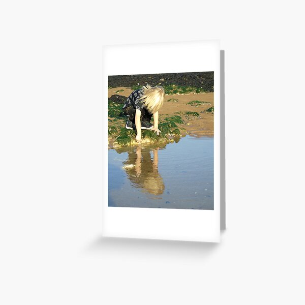 Rock pools Greeting Card