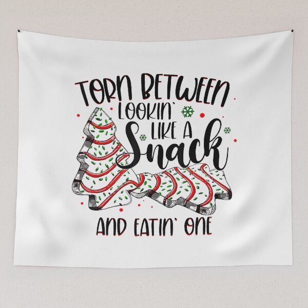 Item preview, Torn Between Lookin Like A Snack And Eatin One Christmas Cake designed and sold by IsraelCastro.