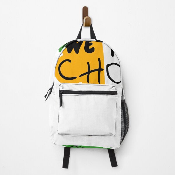 Item preview, We Took A Chonce Sticker Flag designed and sold by Marianna's Meraki.