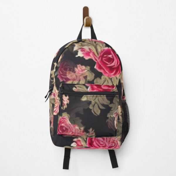 Item preview, Vivid Burgundy Vintage Rose Florals designed and sold by Zeph1.