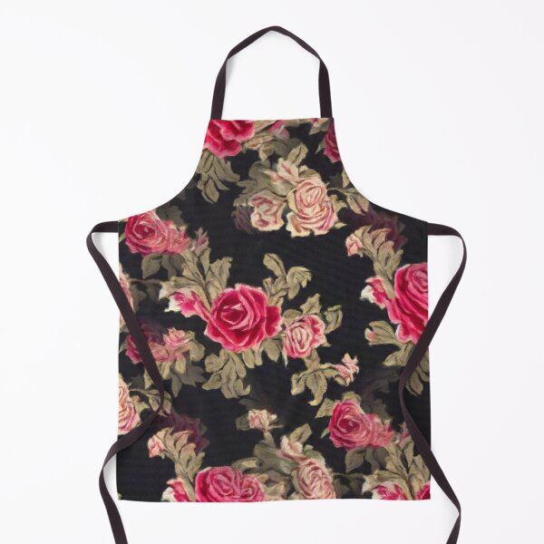Aperçu de l'œuvre Fleurs roses vintage bordeaux vives créée et vendue par Zeph1.