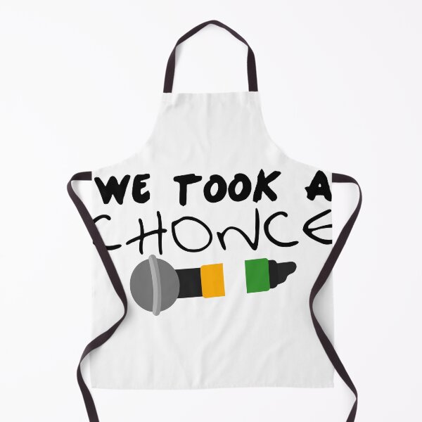Item preview, We Took A Chonce Sticker Mic designed and sold by Marianna's Meraki.