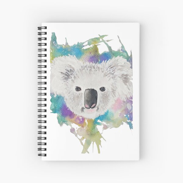 Aperçu de l'œuvre Aquarelle de koala coloré créée et vendue par Elaine McGhee.